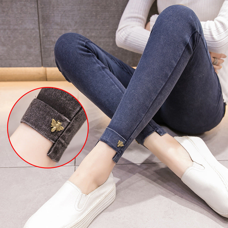 Maternity Stretchy Denim Pants