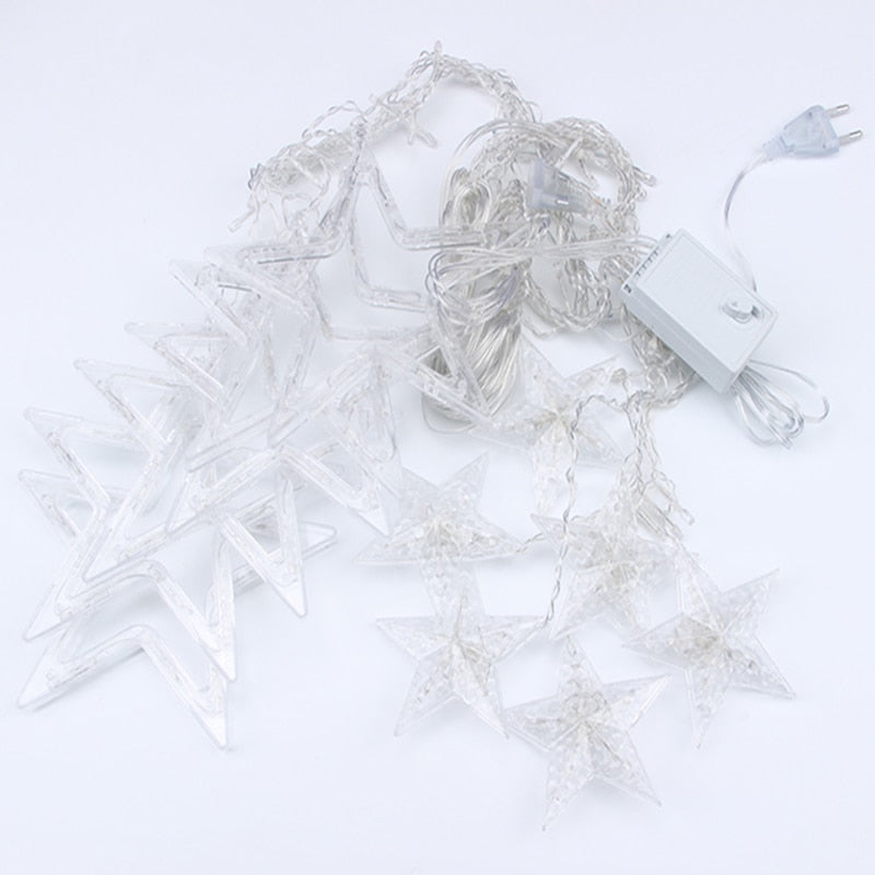 Christmas Decoration Star Lights | Star Shaped Christmas Lights