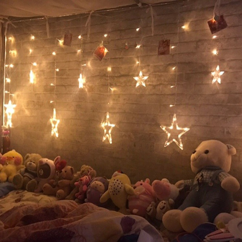 Christmas Decoration Star Lights | Star Shaped Christmas Lights