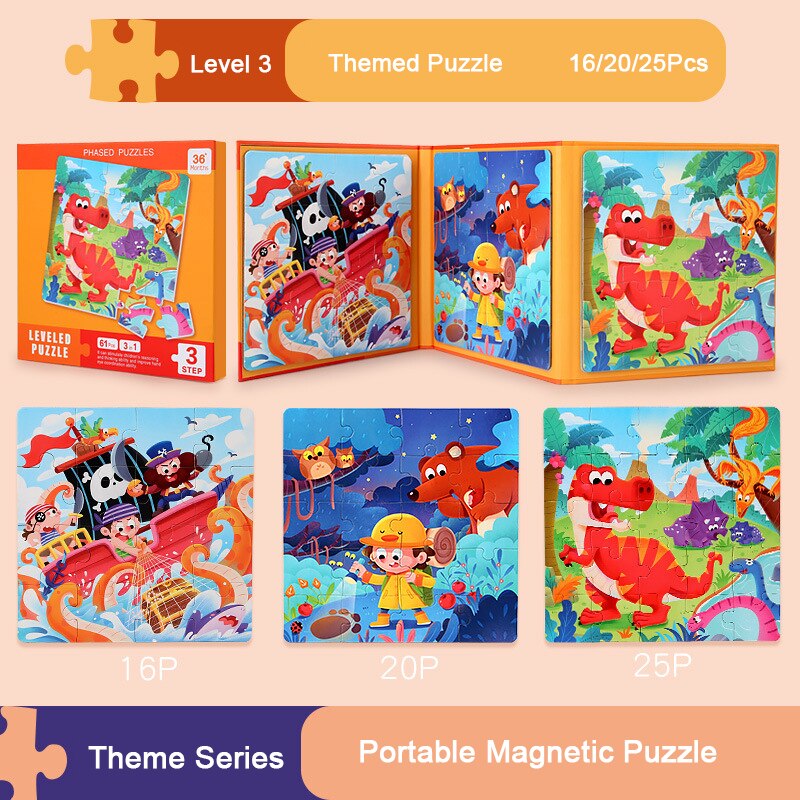 Magnetic Puzzle For Kids | Fun Kids Game for Cognitive Development