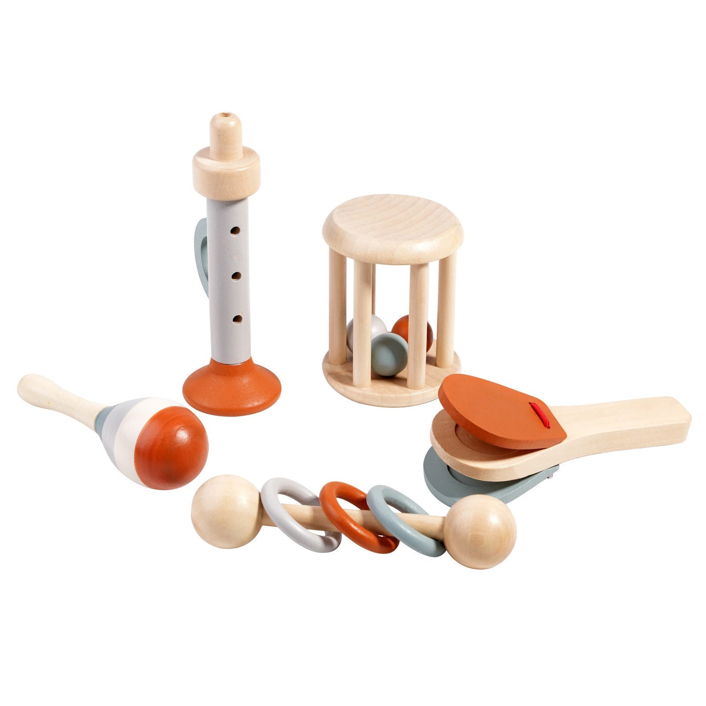 5 Piece Baby Musical Instruments | Sensory Shaker Toy for Babies and Toddlers