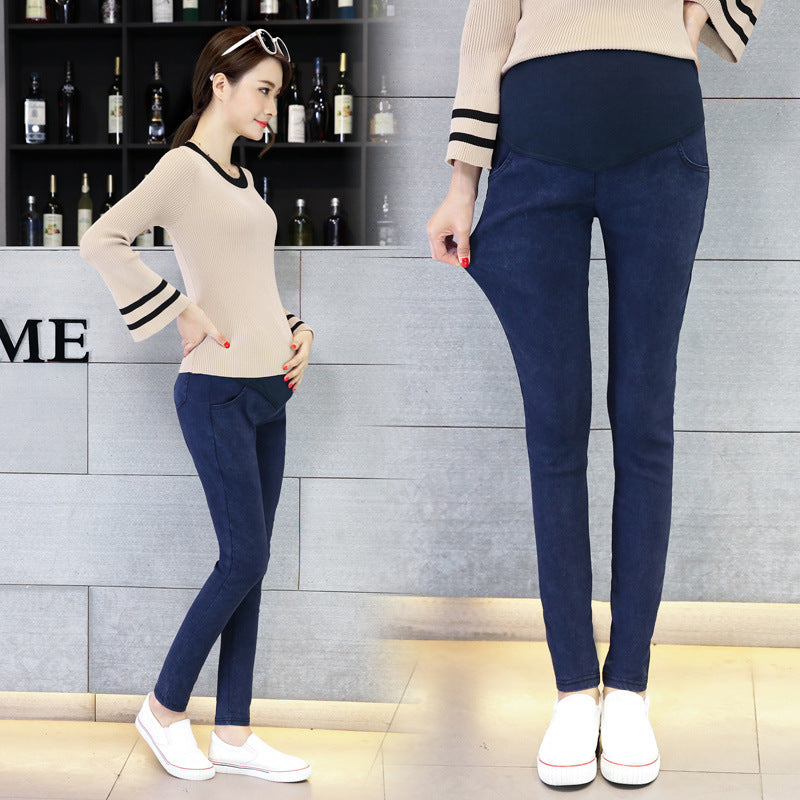 Maternity Stretchy Denim Pants