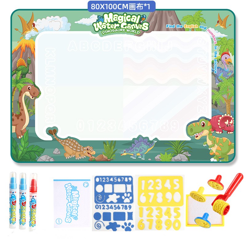 Vanishing Water Painting Canvas Mat For Children | Cognitive Play Activity Toy For Babies