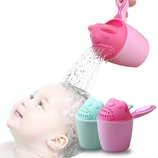 Babies Bear Bathing Cup for Shower Time | Baby Shampoo and Shower Cup