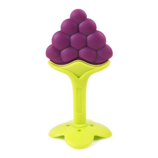 Colorful Silicone Fruit for Soothing Teething Babies |  For Babies Gum Oral Hygiene