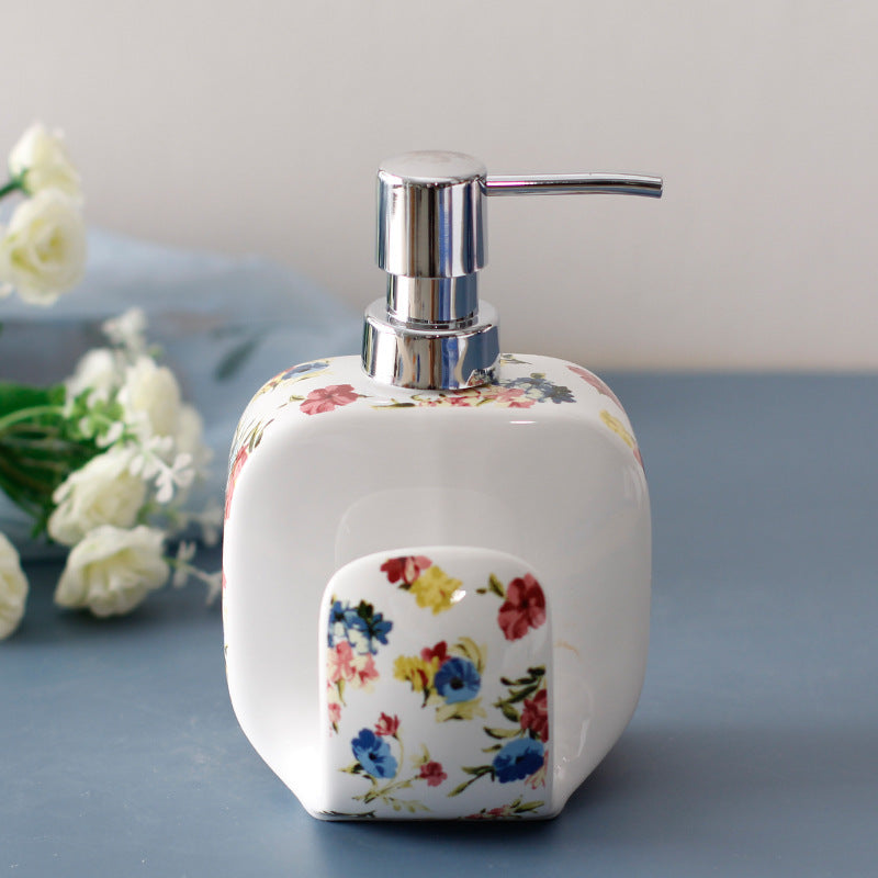 Household Ceramic Soap Bottle