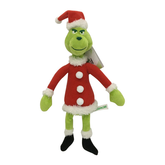 Kids Christmas Grinch Monster Plush Toy |  Green Hair Grinch Cartoon Doll