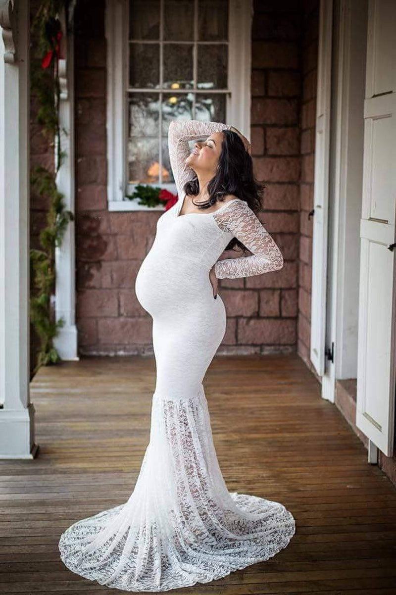 Long Sleeve Maternity Dress