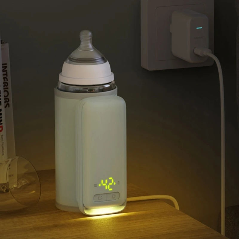 Babies Milk Bottle Warmer | USB Charging for Heating Baby's Water & Milk Bottle | Milk Warmer