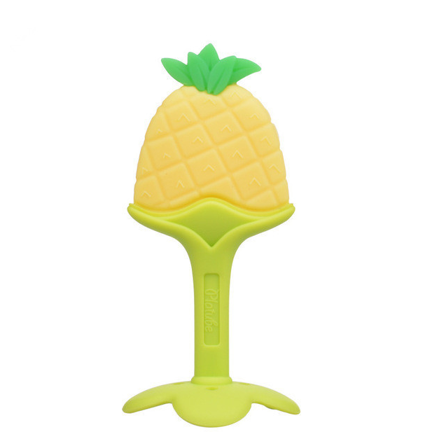 Colorful Silicone Fruit for Soothing Teething Babies |  For Babies Gum Oral Hygiene