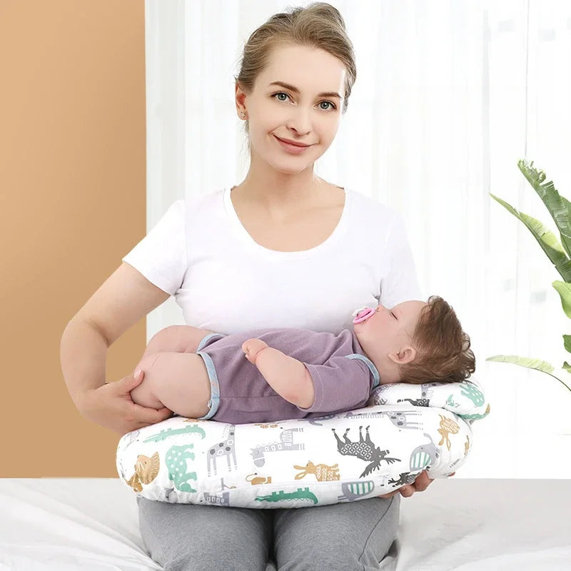 Multi functional baby feeding pillow for mothers | Breast feeding pillow