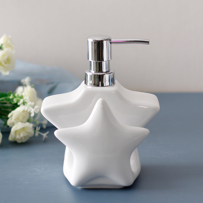 Household Ceramic Soap Bottle