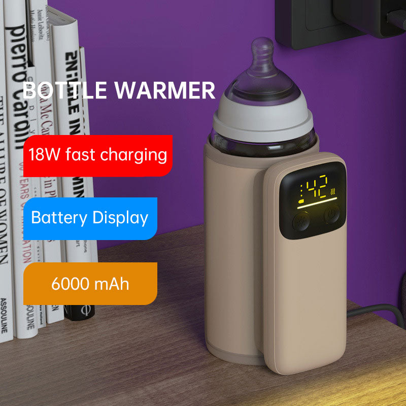 Babies Milk Bottle Warmer | USB Charging for Heating Baby's Water & Milk Bottle | Milk Warmer