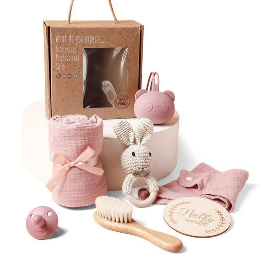 Gift Set Bundle for Newly Born Baby and Young Children aged 0 to 3 Months