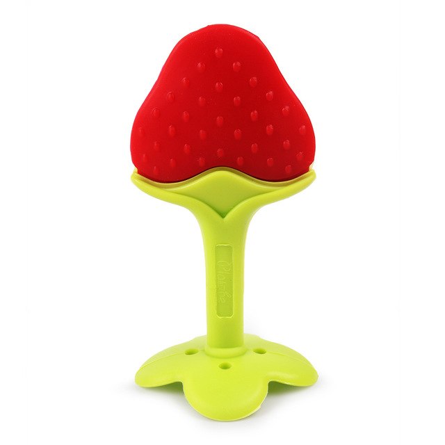 Colorful Silicone Fruit for Soothing Teething Babies |  For Babies Gum Oral Hygiene