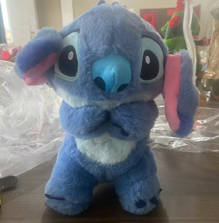 Kawaii Stitch-inspired Plush with Soothing Music