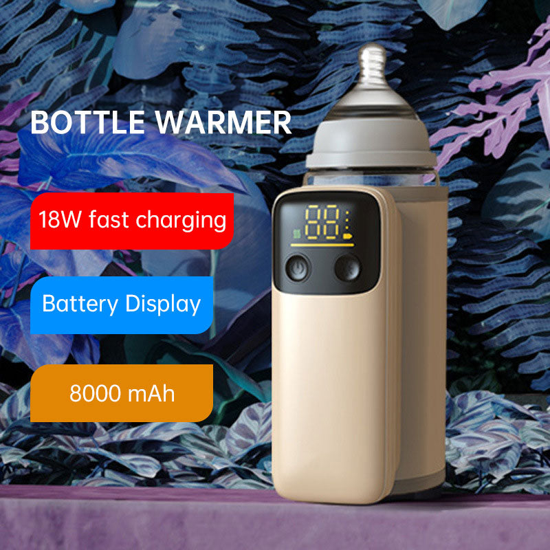 Babies Milk Bottle Warmer | USB Charging for Heating Baby's Water & Milk Bottle | Milk Warmer