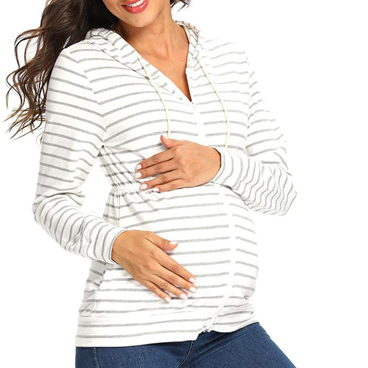 Striped Maternity Sweater